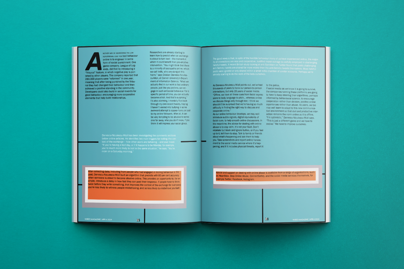 Above of 2 boxes a paragraph is shown. The background is html codes as a picture.