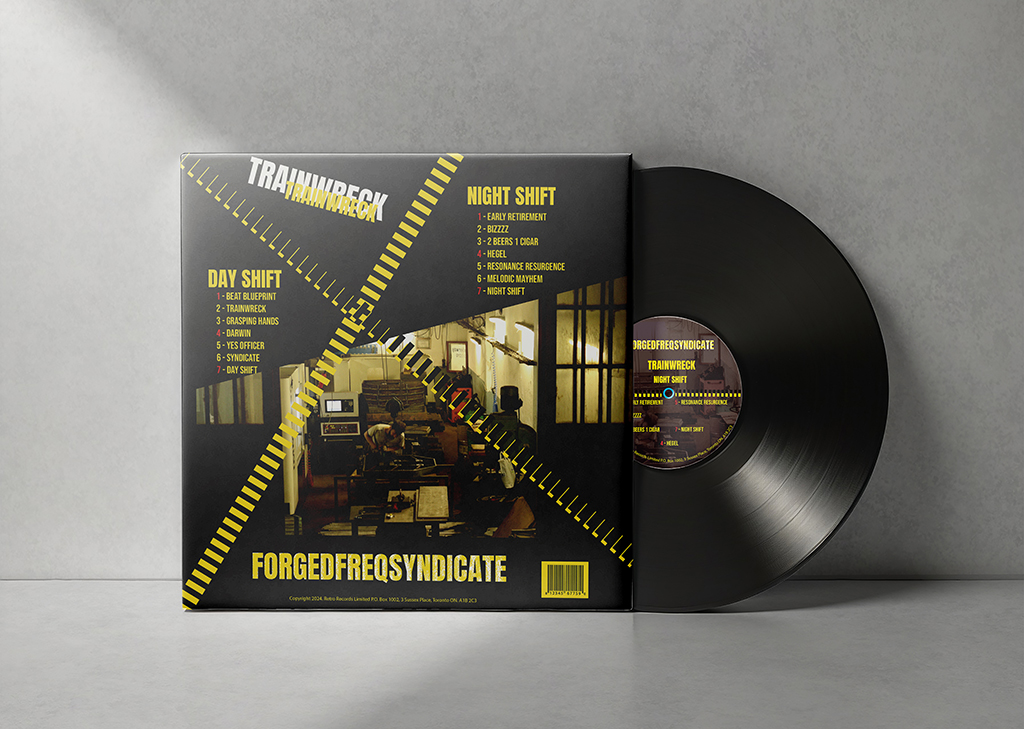 Vinyl record card image